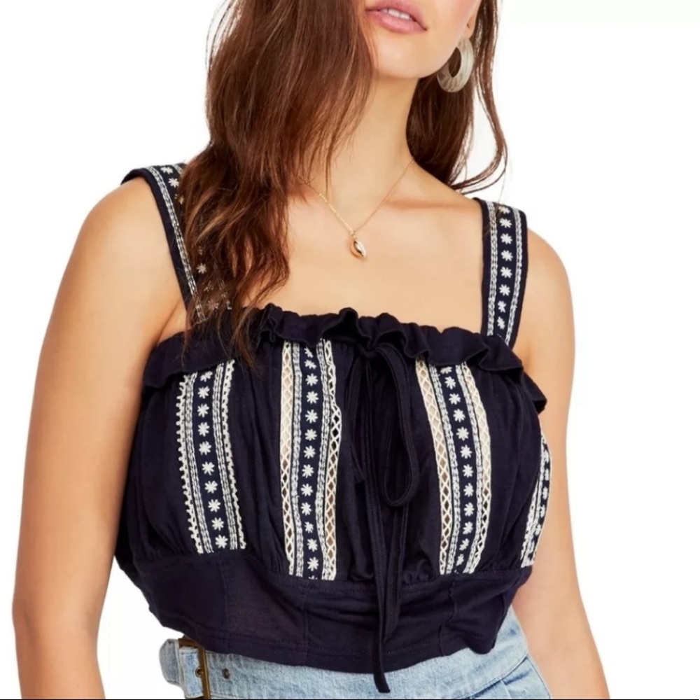 Free People “Hill Top” crop top
